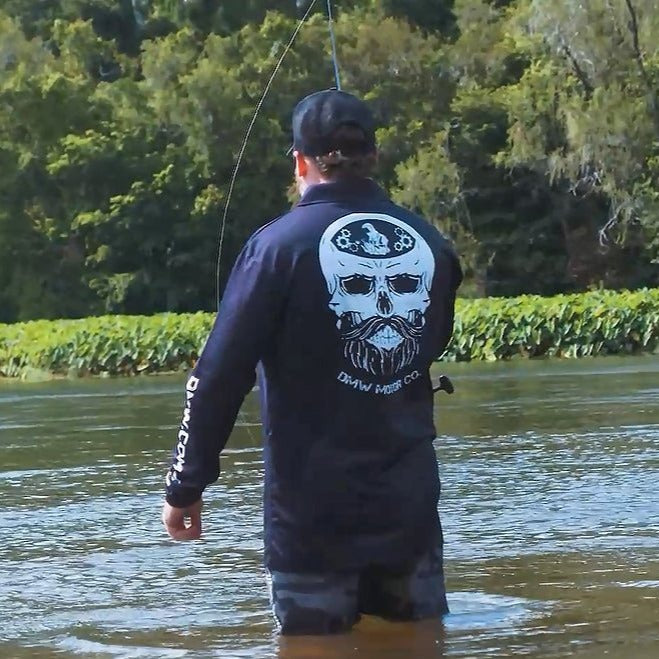 Load image into Gallery viewer, - DMW &#39;OUTLAW&#39; FISHING SHIRT - ADULT - DMW
