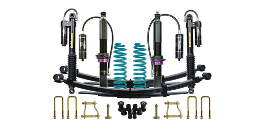 Toyota Landcruiser 70 Series FZJ79, HZ79,HDJ79,VDJ79 - Dual Cab - Dobinson MRA Suspension Upgrade