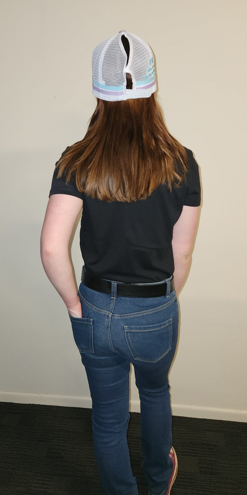 Load image into Gallery viewer, DMW GEAR ICON - LADIES CAP SLEEVE T - SHIRT - DMW
