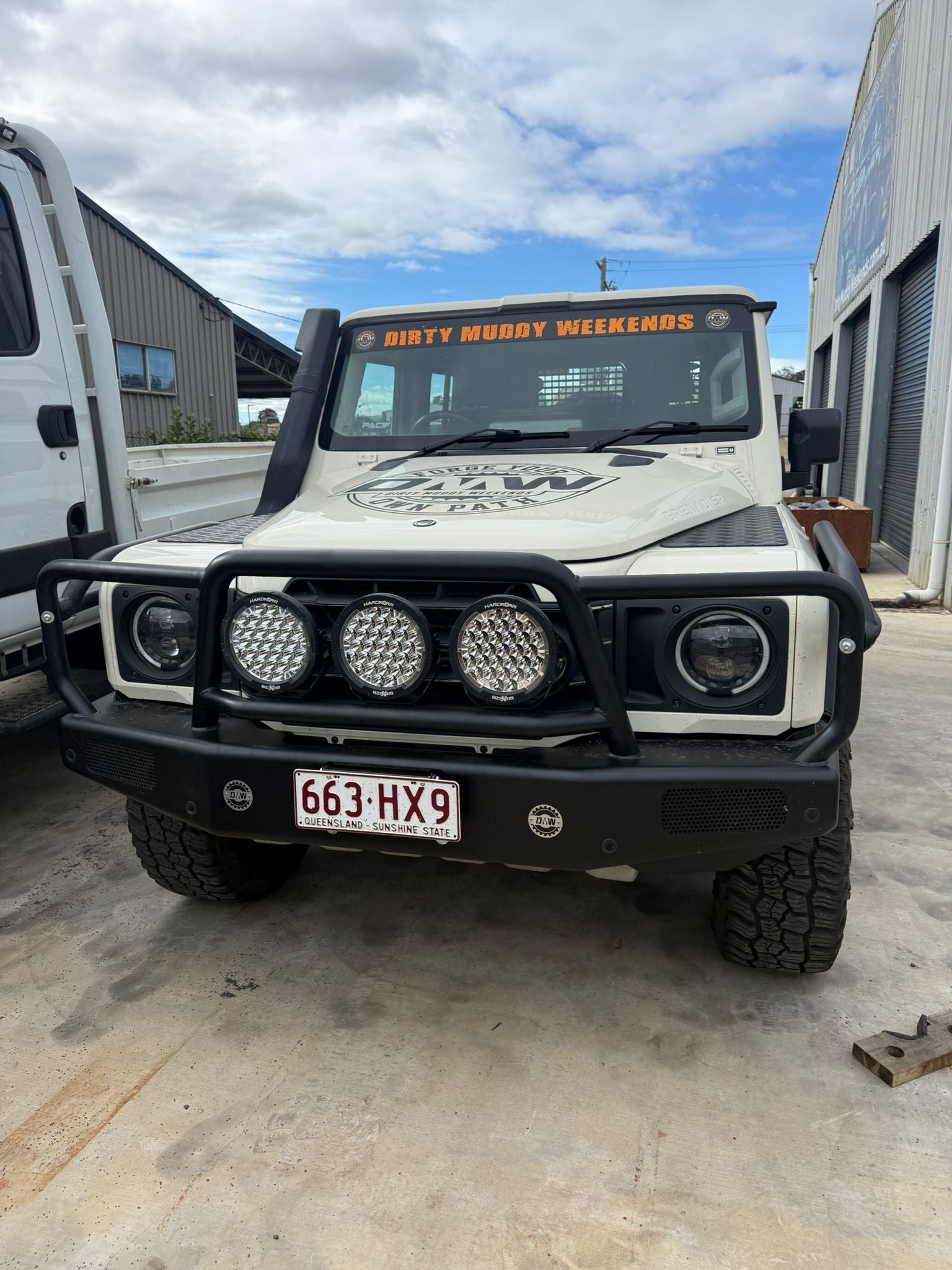 DMW Hoop Bullbar For Ineos Grenadier and Quartermaster - DMW
