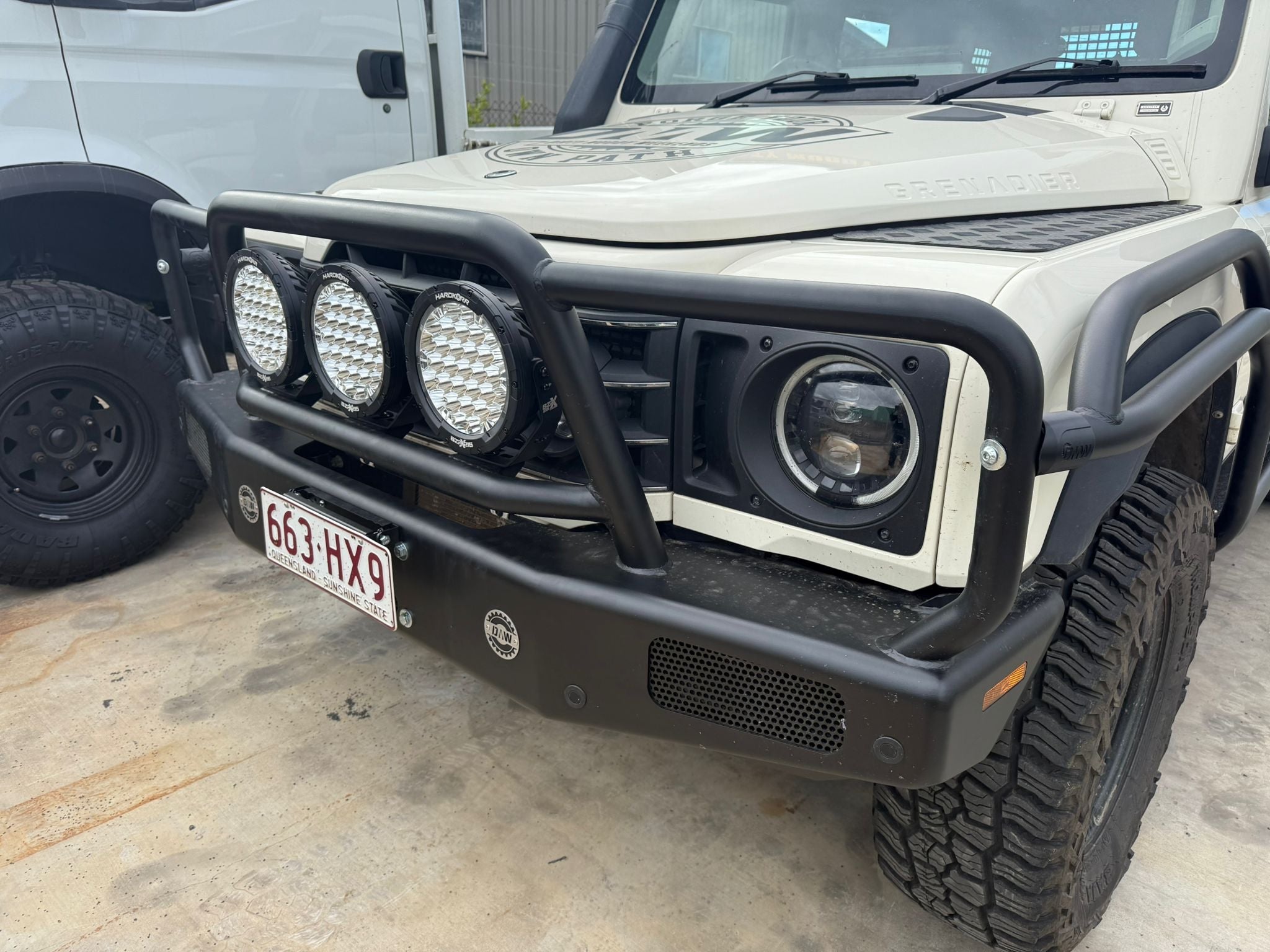 DMW Hoop Bullbar For Ineos Grenadier and Quartermaster - DMW