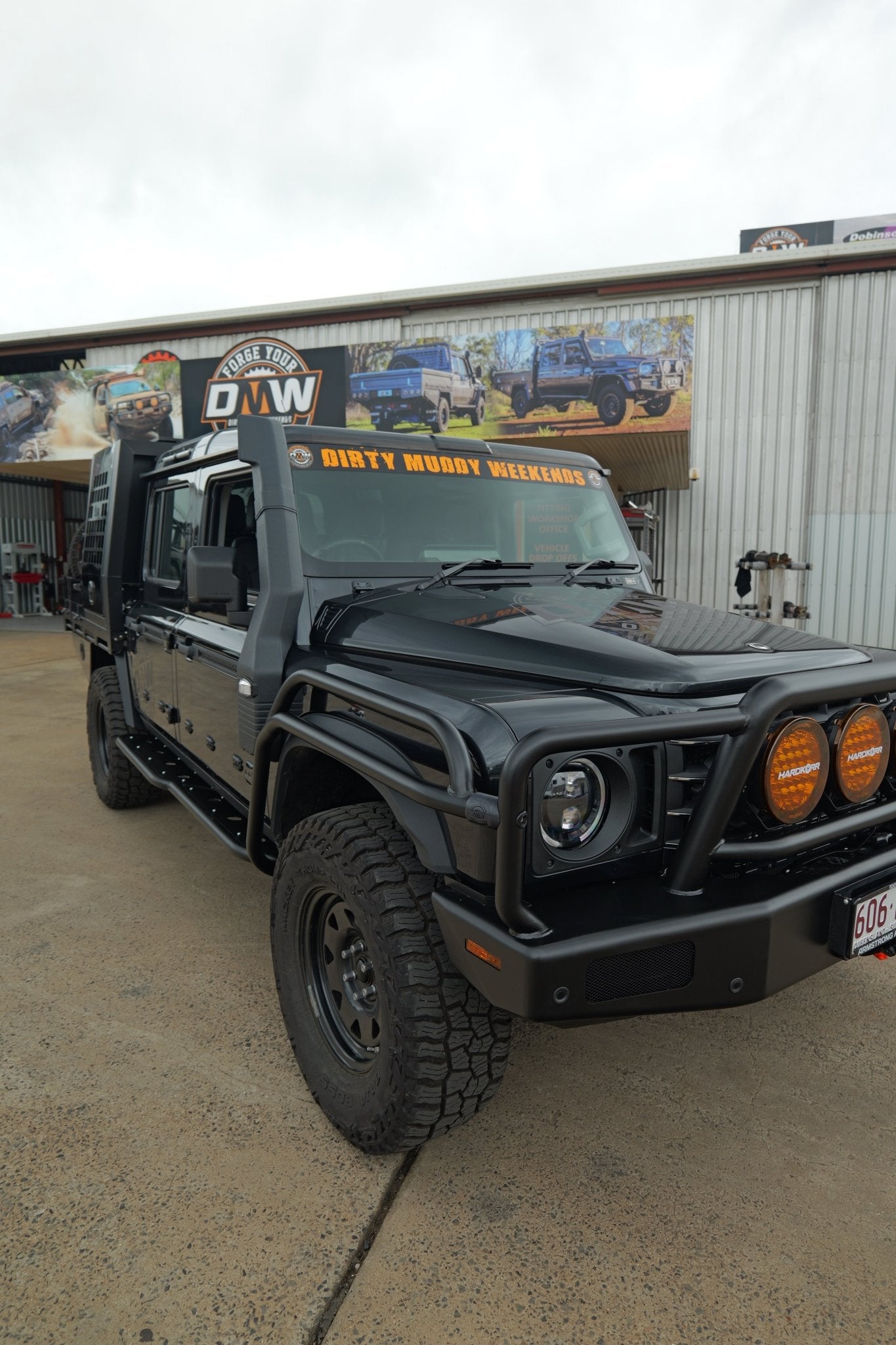 DMW Hoop Bullbar For Ineos Grenadier and Quartermaster - DMW