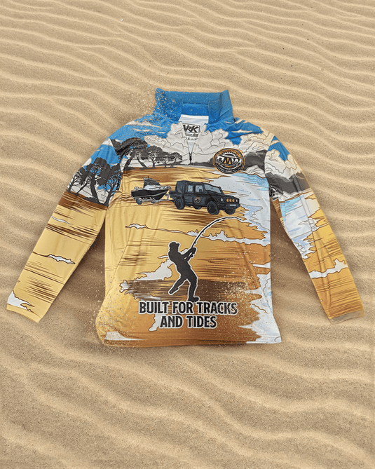 DMW Tracks and Tides Fishing Shirt - ADULT - DMW