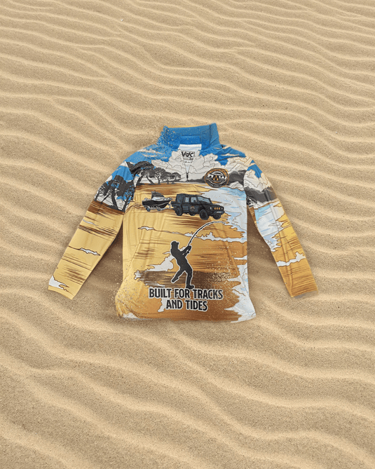 DMW Tracks and Tides Fishing Shirt - KIDS - DMW
