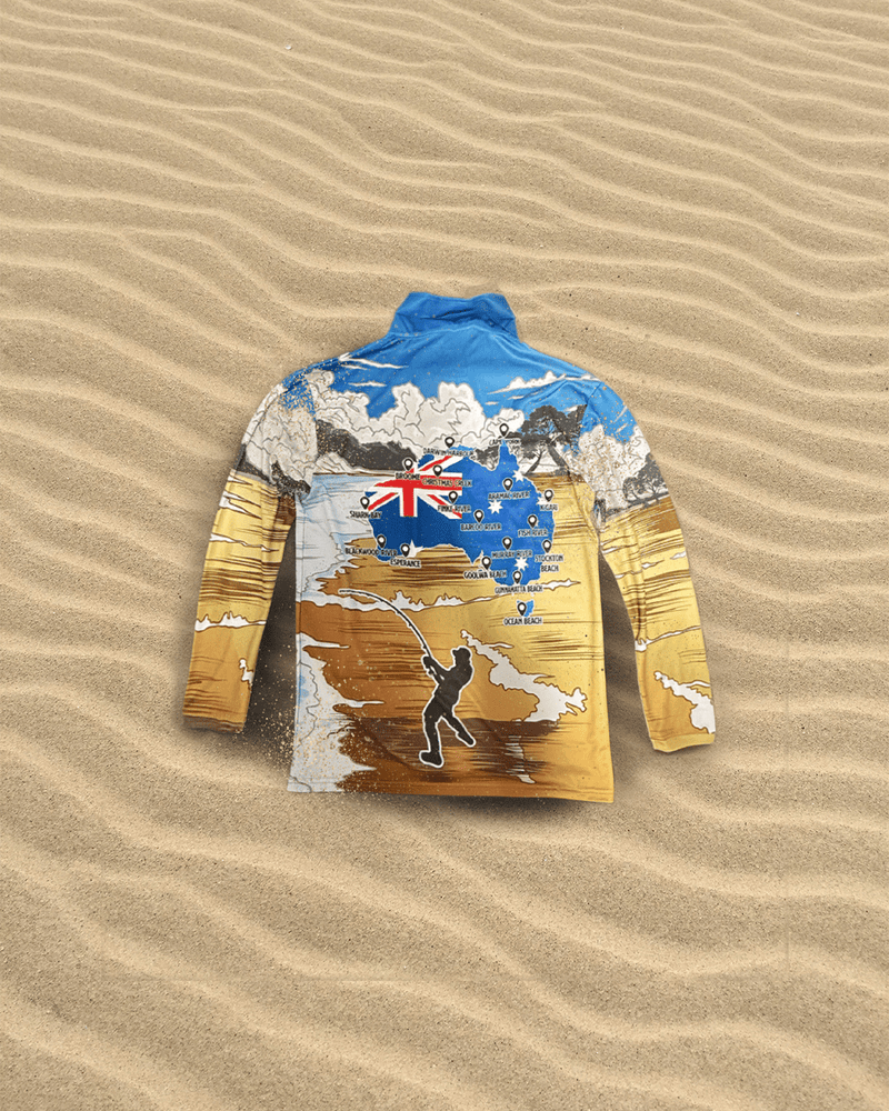 Load image into Gallery viewer, DMW Tracks and Tides Fishing Shirt - KIDS - DMW
