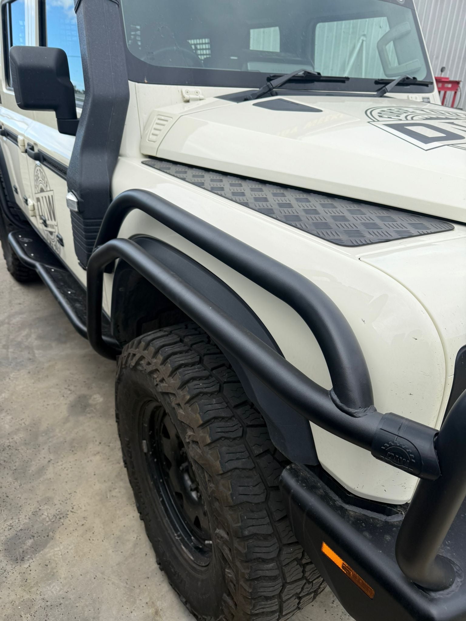 [INEOS] DMW Heavy - Duty Double Row Brush Rails – Supplied & Fitted - DMW