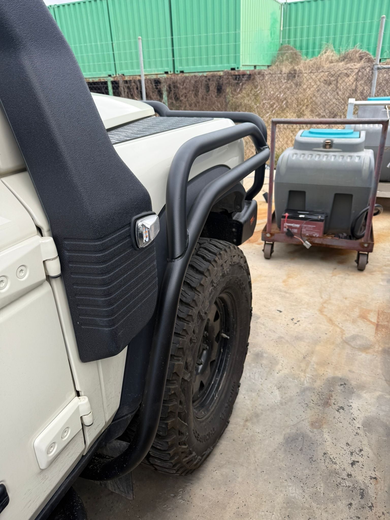 [INEOS] DMW Heavy - Duty Double Row Brush Rails – Supplied & Fitted - DMW