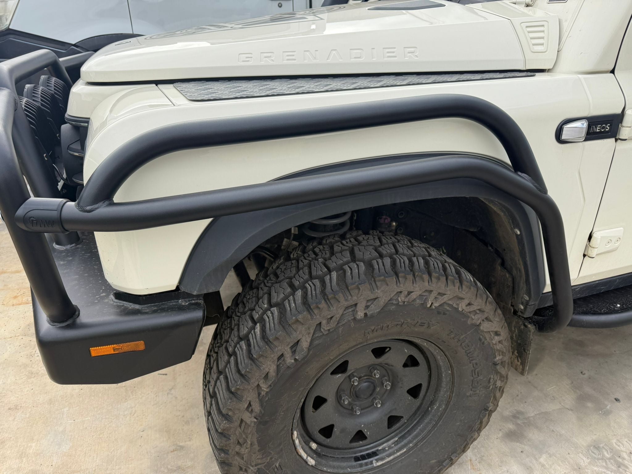 [INEOS] DMW Heavy - Duty Double Row Brush Rails – Supplied & Fitted - DMW