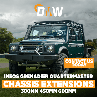 Ineos Grenadier Quartermaster Chassis Extension – DMW