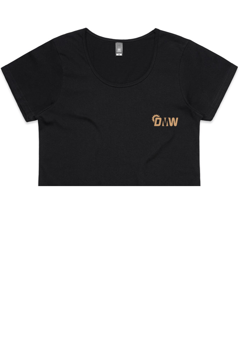 Load image into Gallery viewer, Offroad Girls Like It Dirty - Drive Like a Girl - LADIES CROP T - SHIRT - DMW
