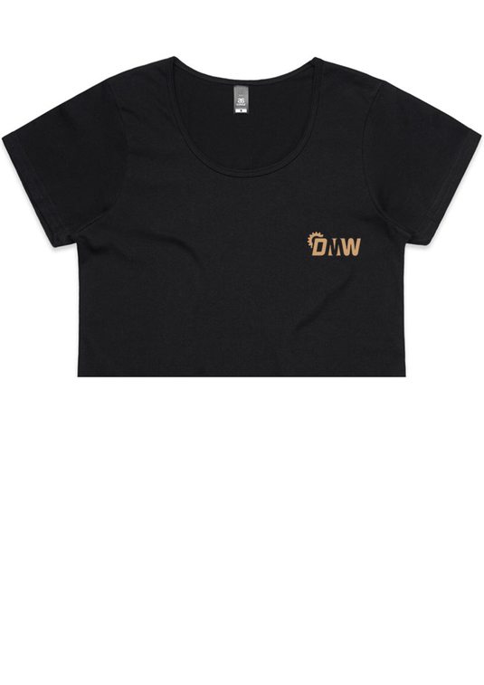 Offroad Girls Like It Dirty - Drive Like a Girl - LADIES CROP T - SHIRT - DMW