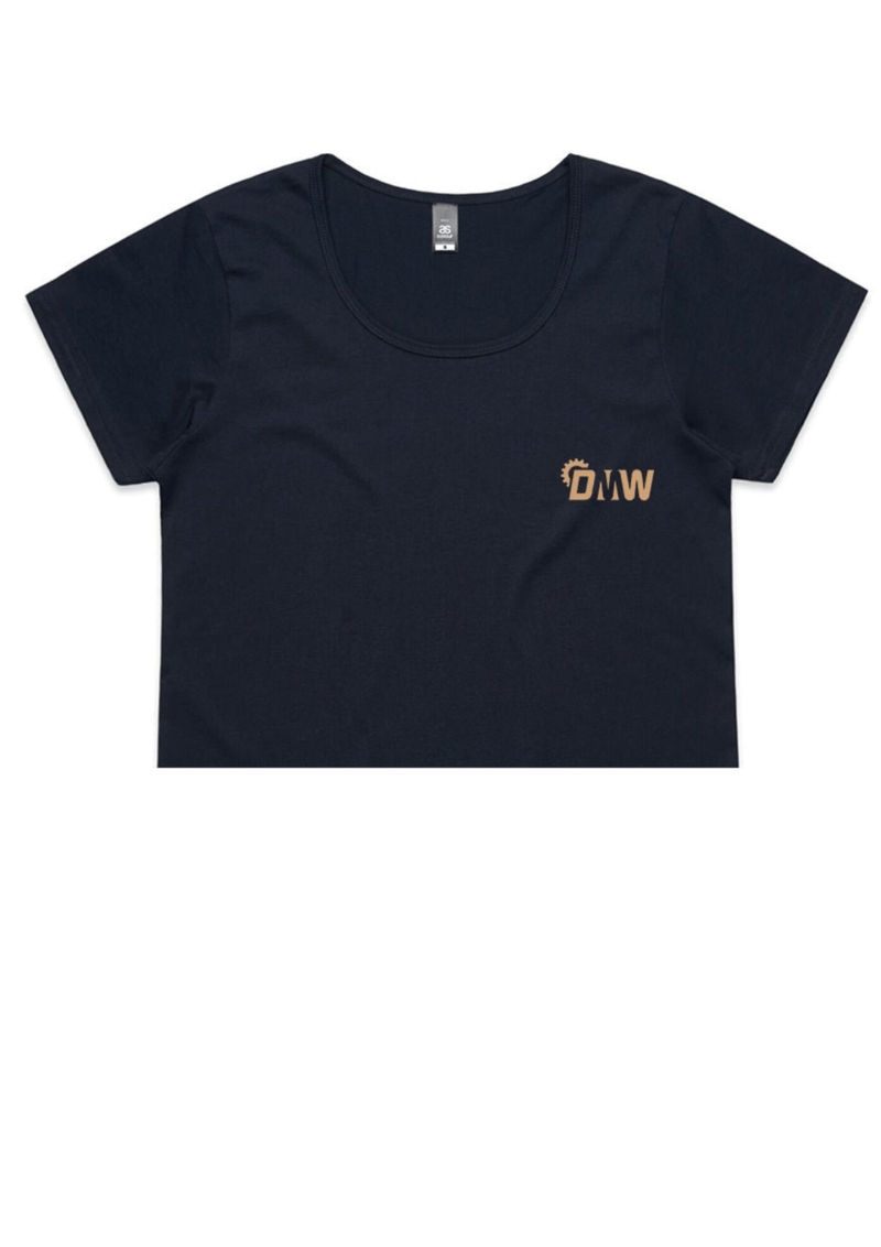 Load image into Gallery viewer, Offroad Girls Like It Dirty - Drive Like a Girl - LADIES CROP T - SHIRT - DMW
