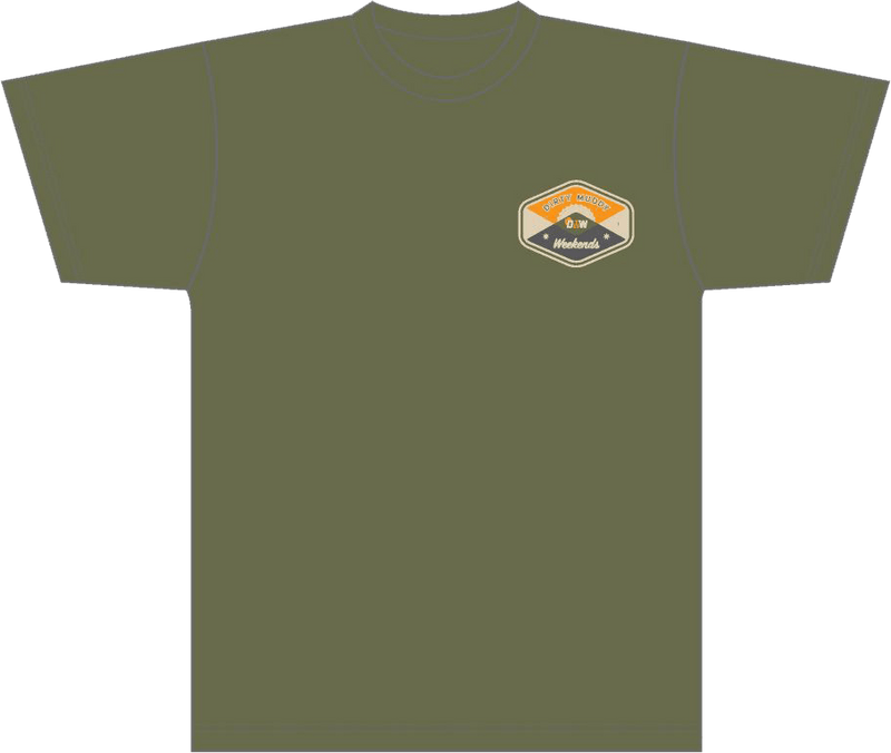 Load image into Gallery viewer, DIRTY SUNRISE T-SHIRT ARMY GREEN - DMW
