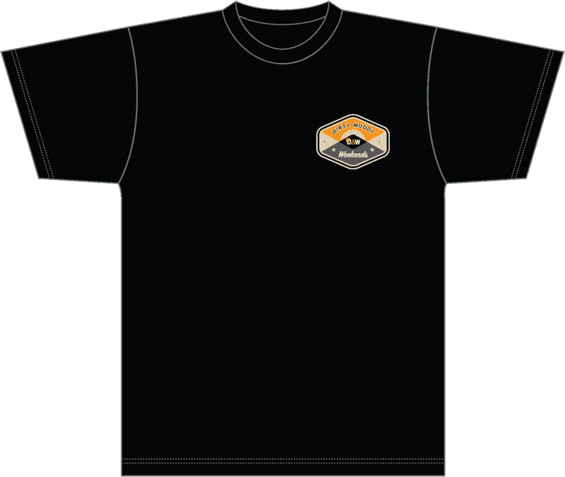 Load image into Gallery viewer, DIRTY SUNRISE T-SHIRT BLACK - DMW
