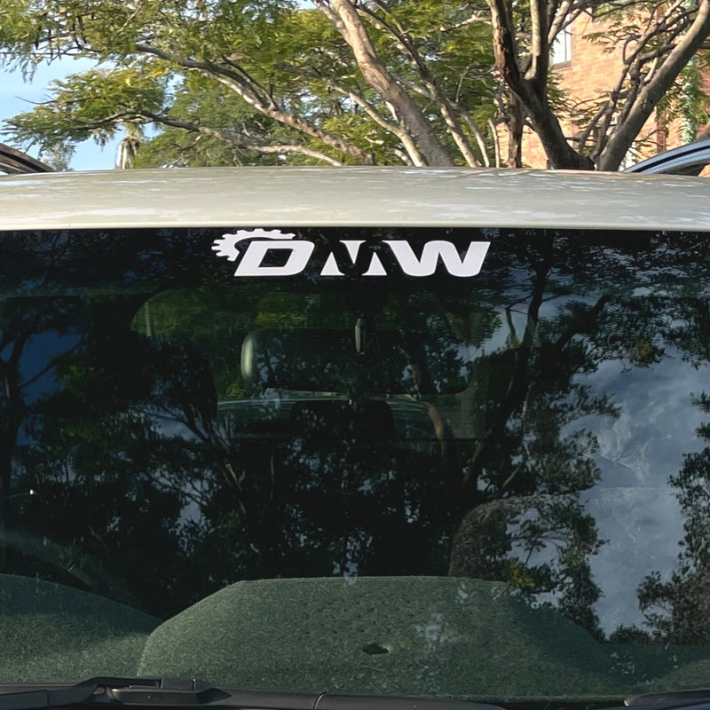 Load image into Gallery viewer, DMW Logo Sticker - Large - DMW
