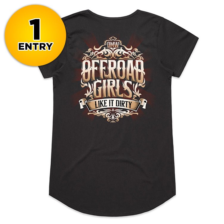 Load image into Gallery viewer, &#39;Off Road Girls&#39; Women&#39;s Tee - DMW
