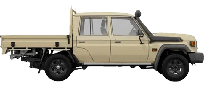 GVM Upgrades for the 79 Series Land Cruiser Dual Cab Ute